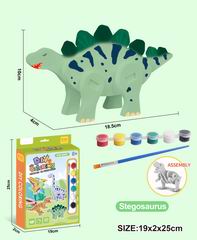 DIY COLORING DINOSAUR,