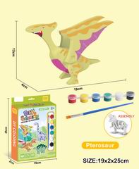 DIY COLORING DINOSAUR,