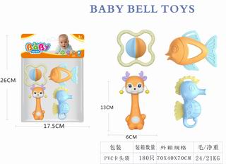 BABY RATTLES 4PCS,