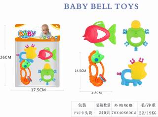 BABY RATTLES 4PCS,