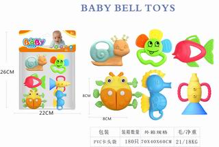 BABY RATTLES 6PCS,