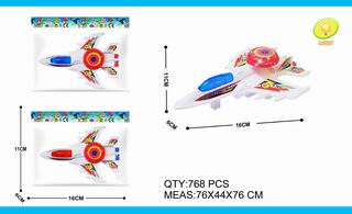 PULL LINE PLANE W/LIGHT,