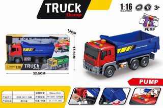 1:16 FRICTION TRUCK W/LIGHT & SOUND,