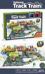 B/O TRACK TRAIN 132PCS,