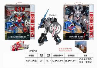DEFORMATION ROBOT W/LIGHT & SOUND,