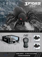 2.4G R/C SPIDER W/LIGHT & MUSIC & DANCE & SPRAY,