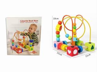 COLOURFUL BEAD MAZE,