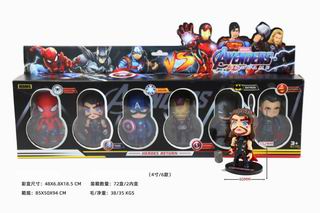 4 INCH DOLL 6PCS,