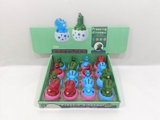 PRESS DINOSAUR 16PCS,