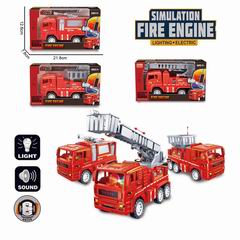 B/O FIRE TRUCK W/LIGHT,