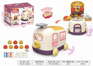 COLOR DOUGH SET 14PCS,