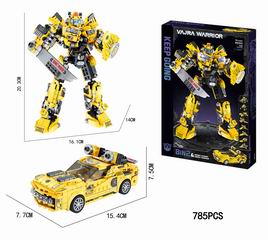 DEFORMATION BUILDING BLOCK CAR 785PCS,