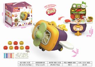 COLOR DOUGH SET 14PCS,