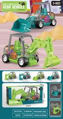 B/O GEAR TRUCK W/LIGHT & MUISC,
