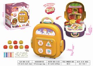 COLOR DOUGH SET 14PCS,