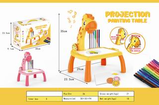 PROJECTION PAINTING TABLE W/MUSIC,