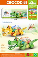 B/O GEAR CORCODILE W/LIGHT & MUSIC,
