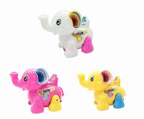 PULL LINE ELEPHANT W/LIGHT,