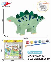 DIY COLORING DINOSAUR,