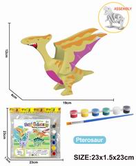 DIY COLORING DINOSAUR,