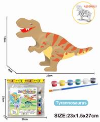 DIY COLORING DINOSAUR,