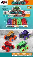 FRICTION STUNT CAR 12PCS,