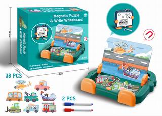 2 IN 1 MAGNETIC WRITING BOARD,