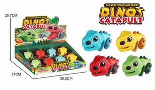 CATAPULT DINOSAUR 8PCS,