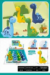 PRESS DINOSAUR 12PCS,
