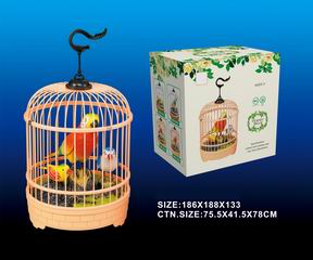 BIRDCAGE W/LIGHT & MUSIC,