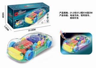 B/O GEAR CAR W/LIGHT & MUSIC,