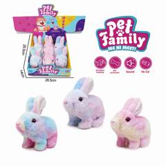 B/O RABBIT 6PCS,