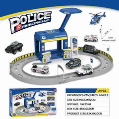 POLICE PARKING LOT 24PCS,