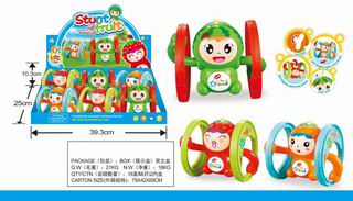 WIND UP STUNT FRUIT 6PCS,
