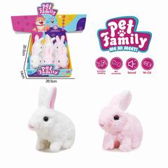 B/O RABBIT 6PCS,