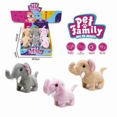 B/O ELEPHANT 6PCS,