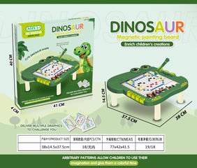 DINOSAUR MAGNETIC PAINTING BOARD,