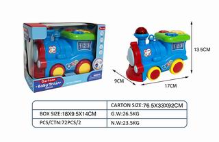 B/O GEAR TRAIN W/LIGHT & SOUND & SPRAY,
