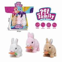 B/O RABBIT 6PCS,