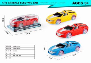 1:18 FRICTION CAR W/LIGHT,