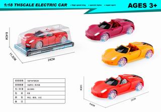 1:18 FRICTION CAR W/LIGHT,
