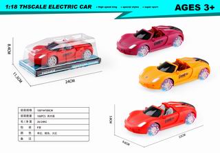 1:18 FRICTION CAR W/LIGHT,