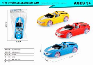 1:18 FRICTION CAR W/LIGHT,