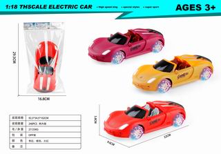 1:18 FRICTION CAR W/LIGHT,