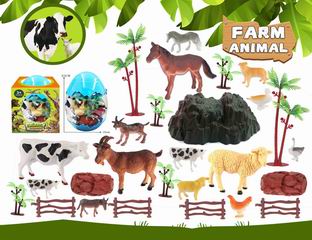 FARM ANIMAL SET 27PCS,