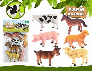 FARM ANIMAL SET 6PCS,