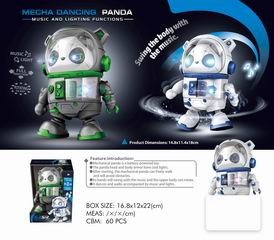 B/O DANCING PANDA W/LIGHT & MUSIC,