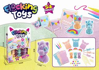 DIY FLOCKING PONY,