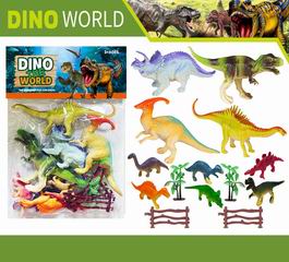 DINOSAUR SET 14PCS,