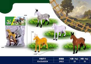 HORSE 4PCS,